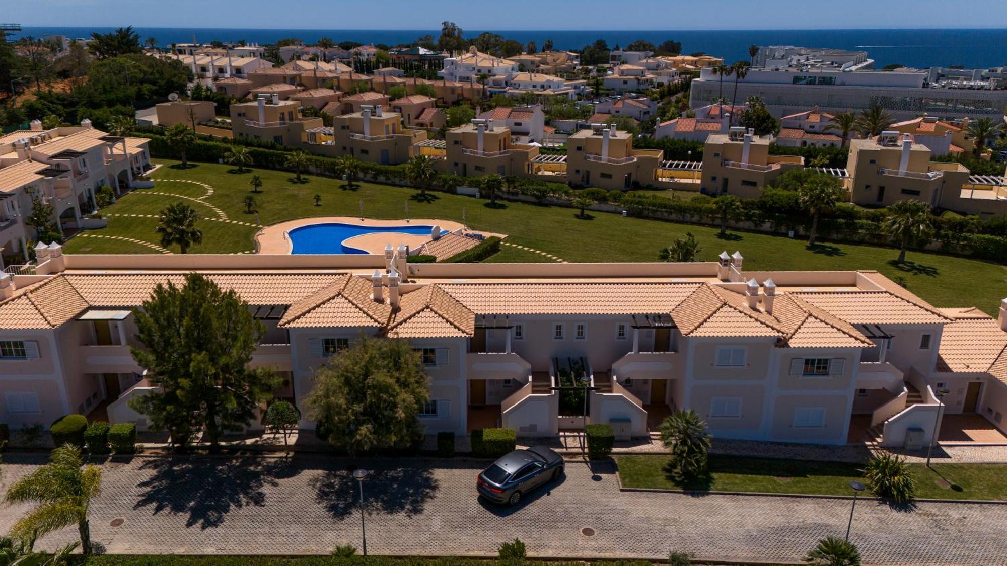 Apartamento No Condominio Baia Village Com Piscina Albufeira Exterior foto